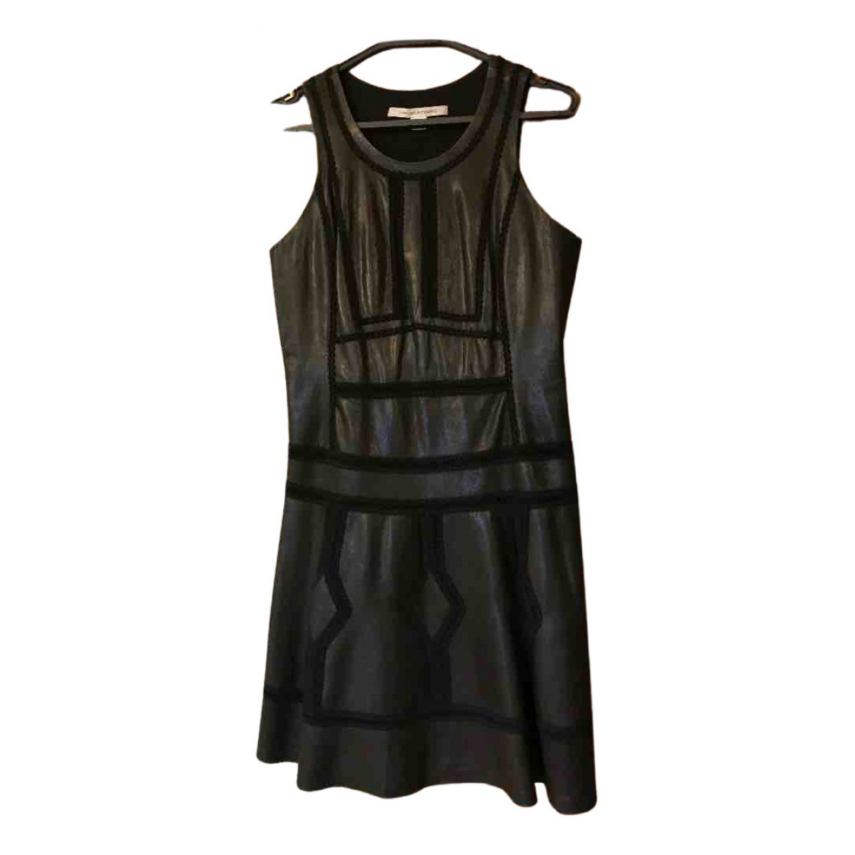 Leather dress Diane Von Furstenberg 